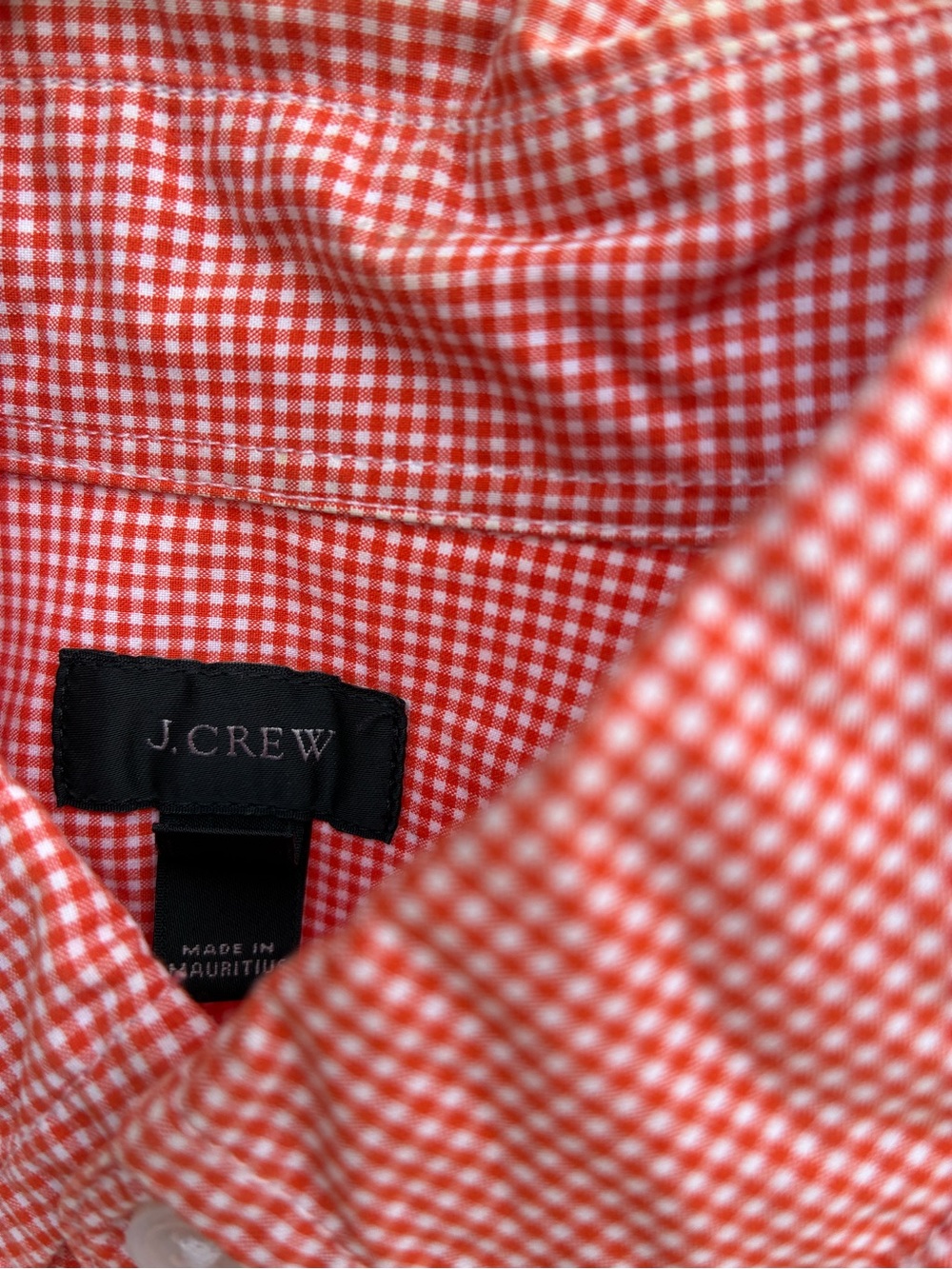 J Crew gingham buttonup - Picture 6 of 6